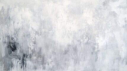 Abstract gray and white textured background, artistic paint strokes, soft blended hues, perfect for modern design and creative projects.