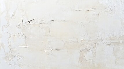Naklejka premium Textured white wall background with subtle imperfections for design projects, photography, and art. Blank canvas for showcasing visuals and creativity.