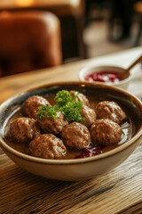 Traditional Swedish Meatballs