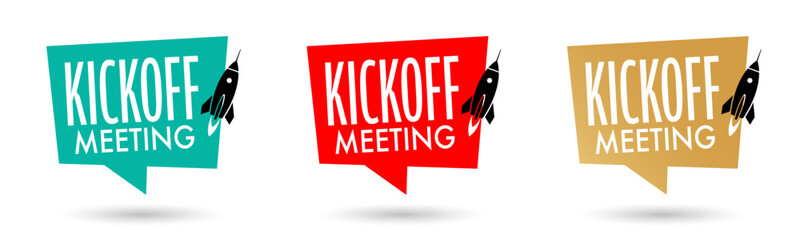 Fototapeta premium Kickoff meeting