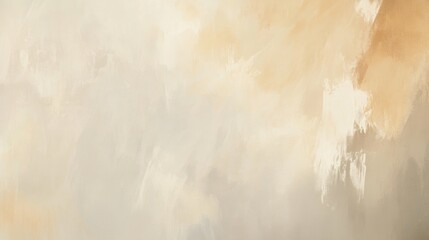 Fototapeta premium Textured abstract background of soft beige and cream tones, ideal for modern design projects, wallpapers, and artistic presentations. Subtle watercolor effect.