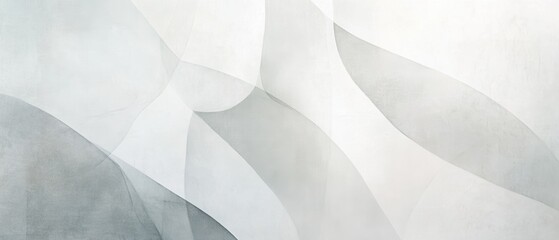 Soft textured background with subtle waves in shades of gray and white, ideal for digital design, presentation, or modern art projects. Abstract minimalistic style.