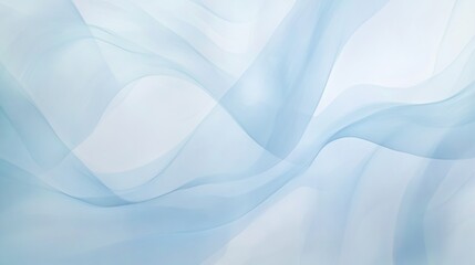 Fototapeta premium Soft blue abstract background with flowing waves, light gradients, and smooth textures. Ideal for web design, presentations, and creative projects.