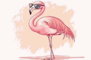 flamingo vector design, awesome flamingo ,high resolution printable flamingo artwork and Flamingo silhouette vector illustration Flamingo silhouette vector Silhouette Art & Illustration