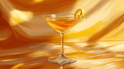 Golden Hour Cocktail.