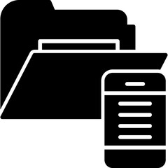 Phone Directory Folder Icon