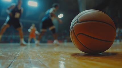 Naklejka premium The Impact of Basketball on Global Culture and Its Rise as an International Sport