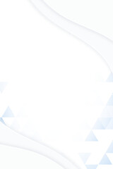 White png border, modern business design in transparent background