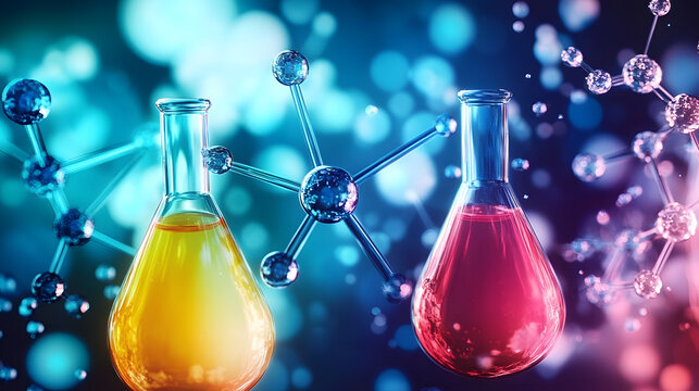 Colorful science background