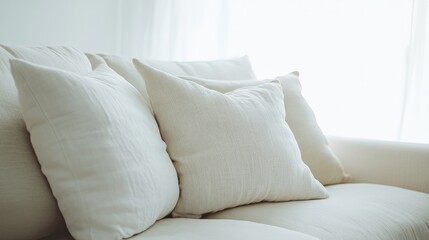 Stomach pain relief while lying on a sofa with a soft pillow under the abdomen. Featuring discomfort and comfort