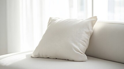 Stomach pain relief while lying on a sofa with a soft pillow under the abdomen. Featuring discomfort and comfort