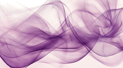 Obraz premium Abstract muted lavender lines forming soft curves