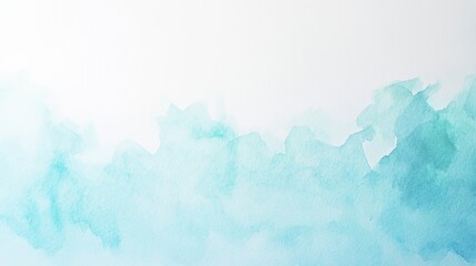 Fototapeta premium Light blue watercolor background with soft texture for design, abstract art, and creative projects. Perfect for digital and print layouts.