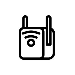 Wi-Fi signal booster icon
