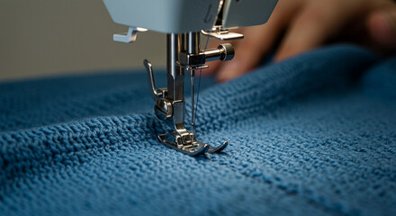 close up of sewing machine, fashion, seam, seamstress, foot, factory, clothes, cloth, 