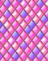 Obraz premium Pink and Purple Diamond Pattern Texture