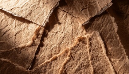 ザラザラした破れた紙の素材