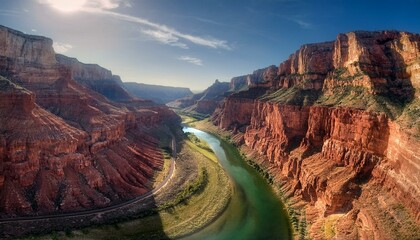 Let your imagination roam in the canyon's depths.  