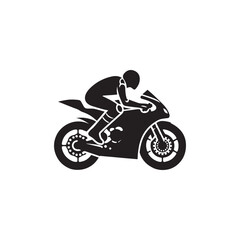  motorcycle icon design template vector