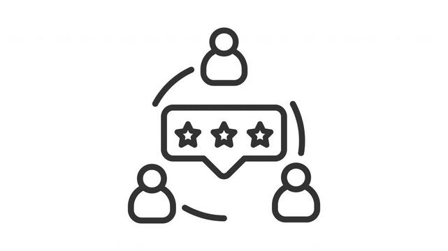 Animated reviewer with money and audience sign. Suitable for finance, marketing, strategy, website, business, advertising, analysis, seo, promotion, campaign, advertisement, networking and company