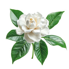 gardenia isolated on transparent png