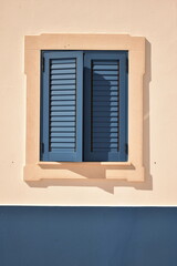 window with shutters