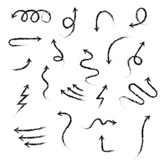 Hand drawn arrow collection