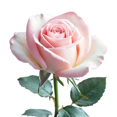 winter rose isolated on transparent png