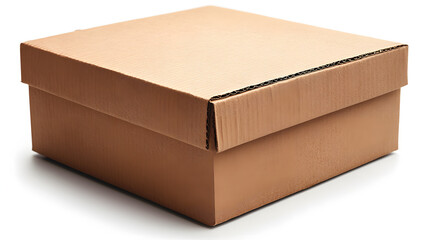 a cardboard box with a lid