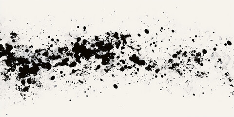 Obraz premium Bold Black Ink Splatter Vector Elements Great for Modern Designs and Creative Visual Art Projects