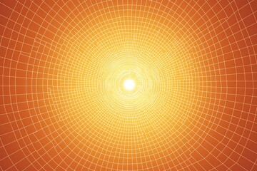 Bright energetic tunnel of light with a grid pattern, symbolizing hope and progress.