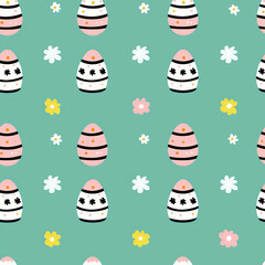 Sleek Easter Vector Background with Playful Chaos Perfect for Modern Holiday Artworks and Creative Design Projects