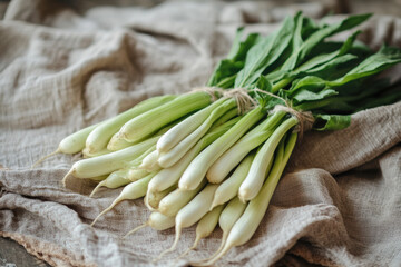 Seasonal Garden Produce, A Mix of Fresh Vegetables
