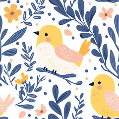 Festive Easter Vector Background with Playful Chaos Perfect for Modern Holiday Posters and Creative Graphic Designs