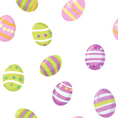 Whimsical Easter Vector Background with Playful Chaos Great for Modern Holiday Graphics and Creative Design Projects