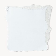 Obraz premium Ripped white paper square with copy space