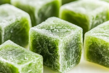 Vibrant Frozen Spinach Cubes