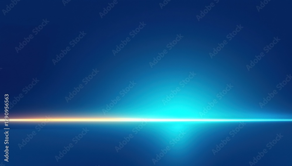 Poster horizon glow creating a serene atmosphere