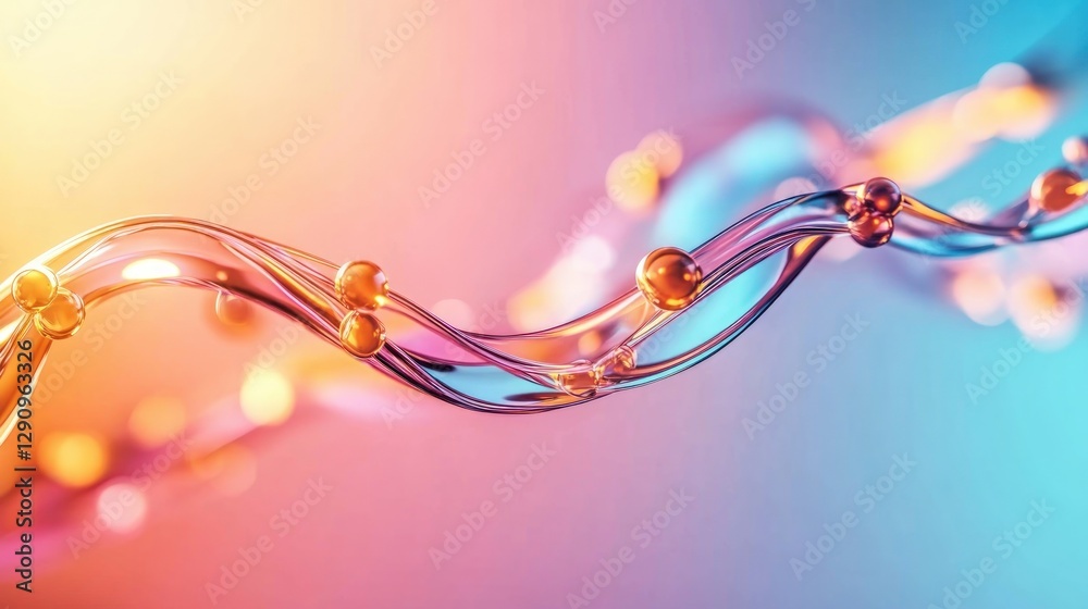 Poster Abstract Digital Visualization of Colorful Molecular Structures and Connections
