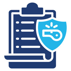 Whistleblower Icons For Design Elements 