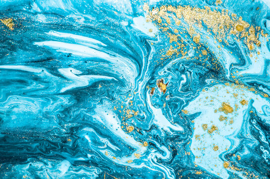 textura de geoda o marmol color azul agua marina