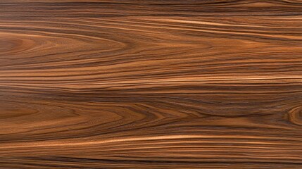 Obraz premium Dark wooden background with rich walnut grain and texture. Oak and timber elements create a natural, glossy finish, resembling a modern parquet or laminate design