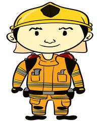 Worker Illustration Design Vector