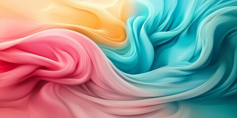 Obraz premium Dynamic motion captured in digital art form.