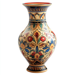 antique vase isolated on white