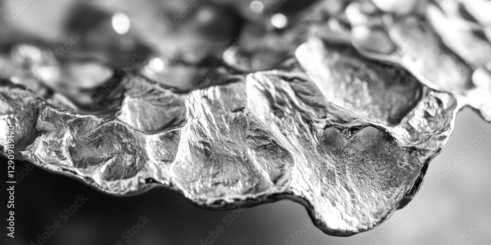 Poster close-up of a metal object on a table