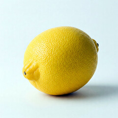 lemon on a white background