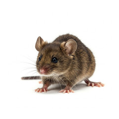 mouse on a white background