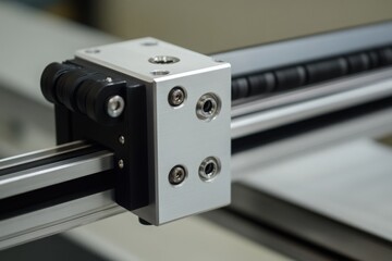Linear guides for precise linear movement in positioning