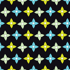 vector seamless pattern with stars design